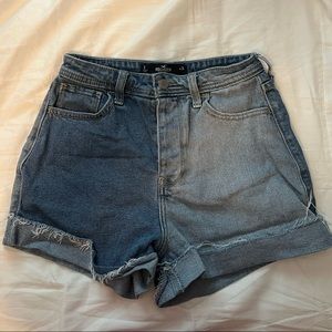 hollister jean shorts